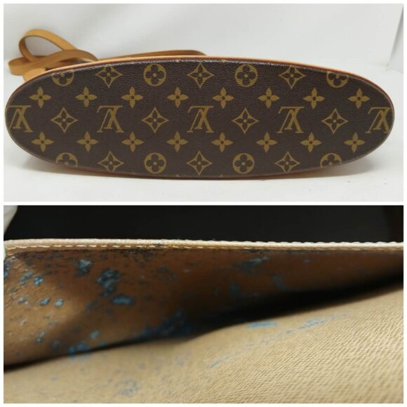 Louis Vuitton Babylone Monogram Canvas Leather Large Shoulder Bag Authentic - Picture 10 of 13